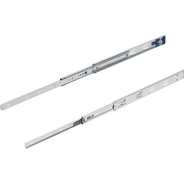 Kipp Telescopic Rail L=450 12, 7X46, Full Extension S=450, Fp=35, Steel Zinc-Plated, Side Mount, 1 Pr K1572.0450 - main